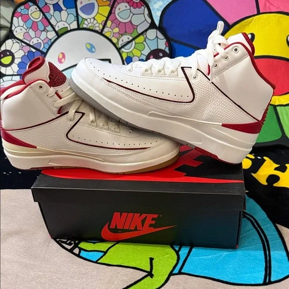 Air Jordan2 Retro 'Chicago Home. ( Replacement Box) - Picture 2 of 12